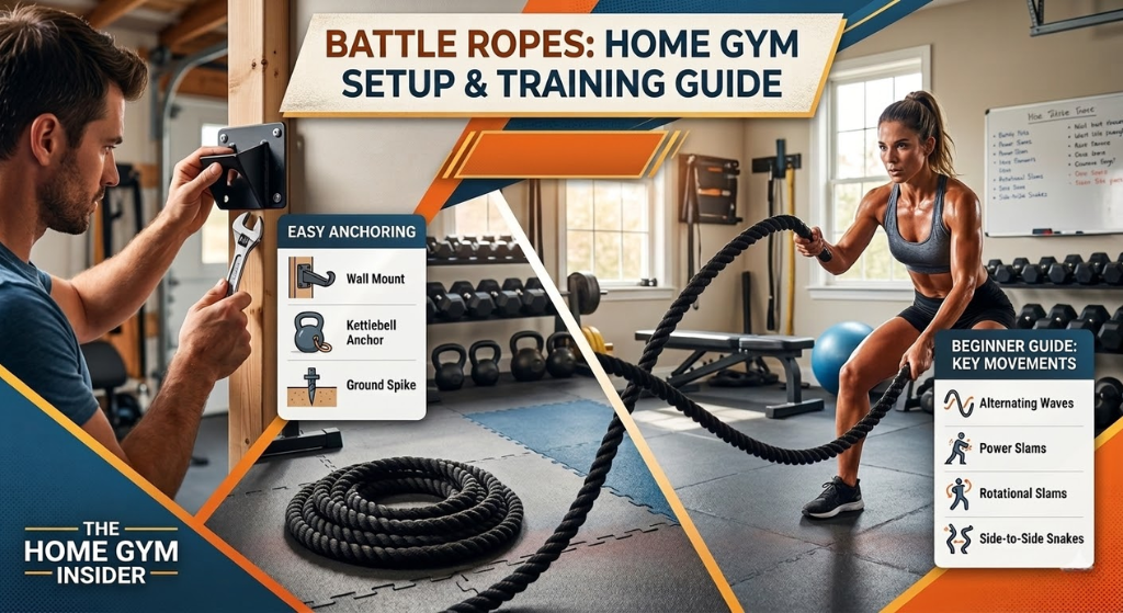 Battle Ropes Home Gym Setup & Training Guide