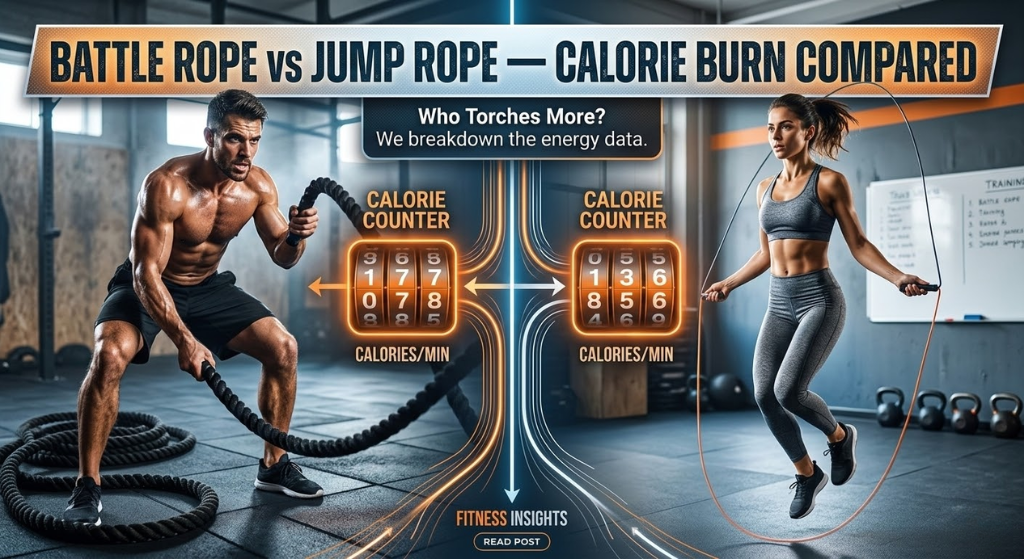 Battle rope vs jump rope