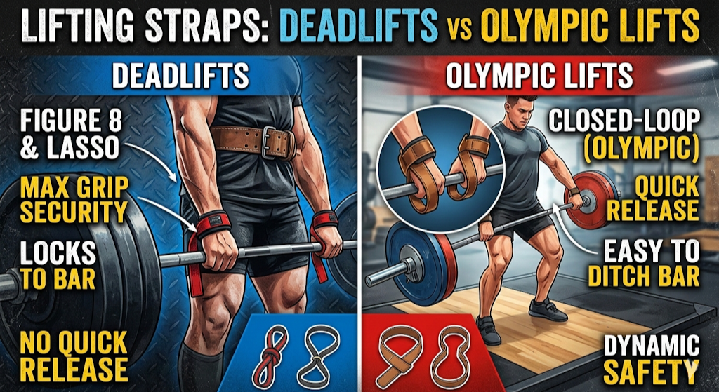 Best Lifting Straps for Deadlifts vs Olympic Lifts