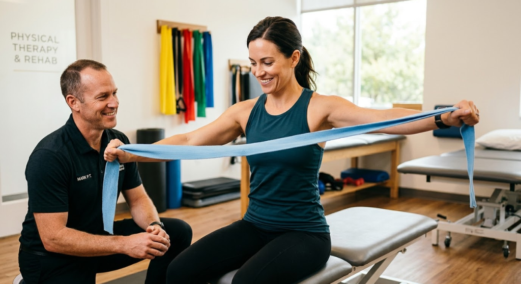 Resistance Bands for Physical Therapy & Rehab