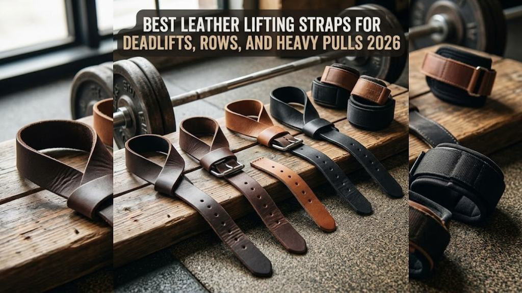 Best leather lifting straps for deadlifts, rows, and heavy pulls 2026