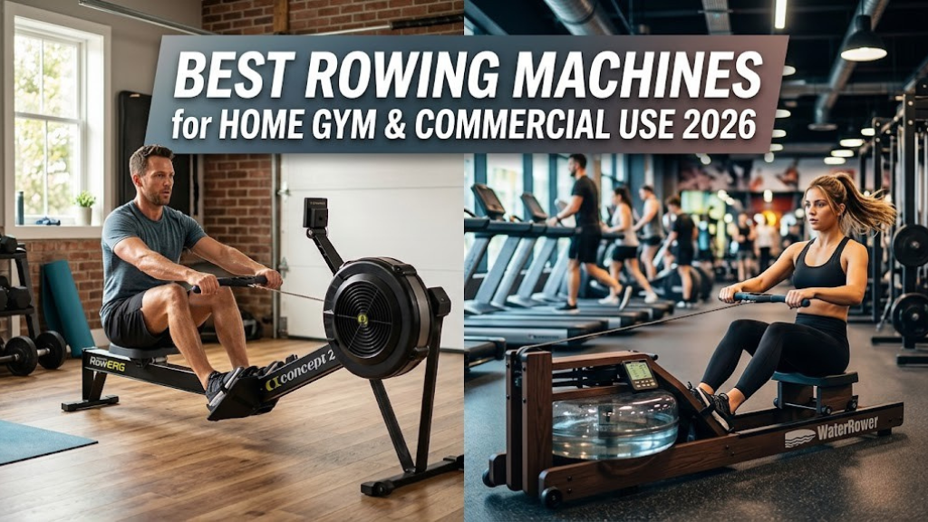 Best rowing machines for home gym and commercial use 2026